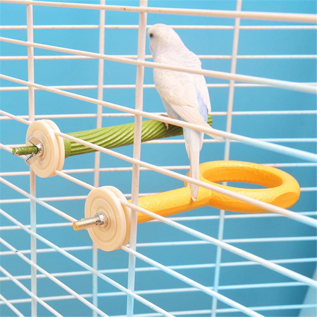 Bird Perch Nature Molar Stand for Parrots Conure Supplies Budgies Grinding Scratchers for Small Medium Parrots Toy