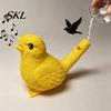 Travel Entertainment Toy 2Pcs Bird Whistle 3D Printed with Water Chamber Realistic Warbling Sound Compact for Outdoor Play Camping Party Favors