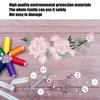 2pcs Flower Design DIY Clothing Accessories Cotton Flower Cotton Patch Unique Iron-On Patch  Vests