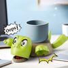 Creative Living Room Kitchen Bar Counter Desktop Turtle Coaster Press Stare Home Furnishings