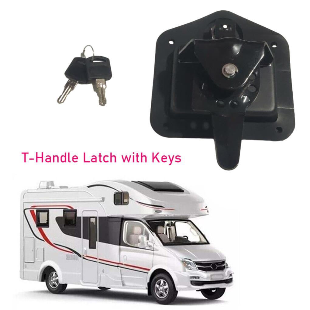 Universal Truck Tool Box Lock RV Trailer Stainless Steel Toolbox Locks Automotive Repair Modification Accessories