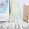 5/10PCS 100cm Silk Artificial Sakura Vine Wedding Garden Arch Festival Rattan Garland Yard Romantic Home Room Decor Diy Gift Box