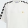 adidas Originals Comfortable Skin-Friendly Raglan Sleeve Embroidered Fashion Moisture-Wicking Simple Striped Short Sleeve T-Shirt Men Tops JX8978