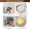 Wall Mounted Pot Lid Rack Self Adhesive Cutting Board Holder Sink Sponge Organizer  for Kitchen