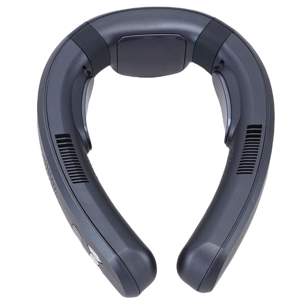 Neck Fan Semiconductor Heating Cooling Double Use Portable Quiet 3 Speeds Wearable Fan for Travel Beach Cycling Camping