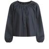 Shop   Women Cotton Round Semi Crop Flare Banding Blouse Ean Wbl 1318