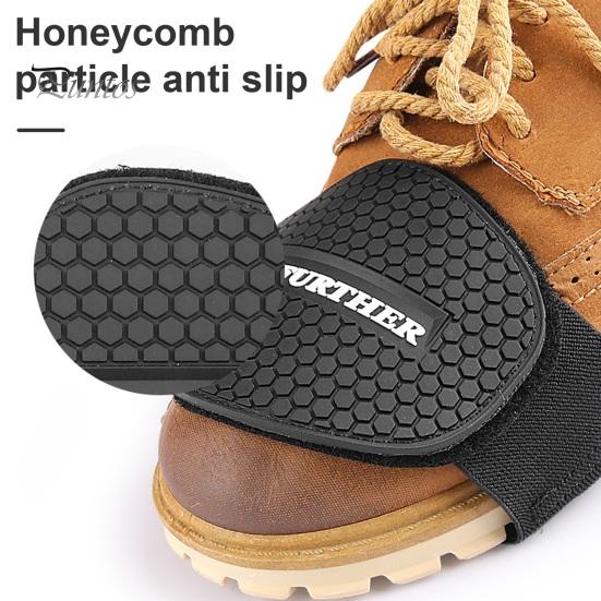 Motorrad-Schalthebelmanschetten-Abdeckung, schwarzer Gummischutz, Kupplungsschuhpolster für Männer und Frauen, einfach zu verwendendes Anti-Rutsch-Design, Getriebezubehör