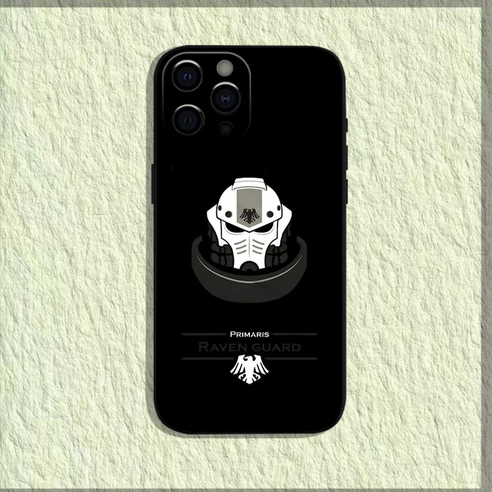 W-Warhammers 40k Game Phone Case For iPhone 16,15,14,13,12,11,Pro,X,XS,Max,XR,Plus,Mini Soft Black Cover