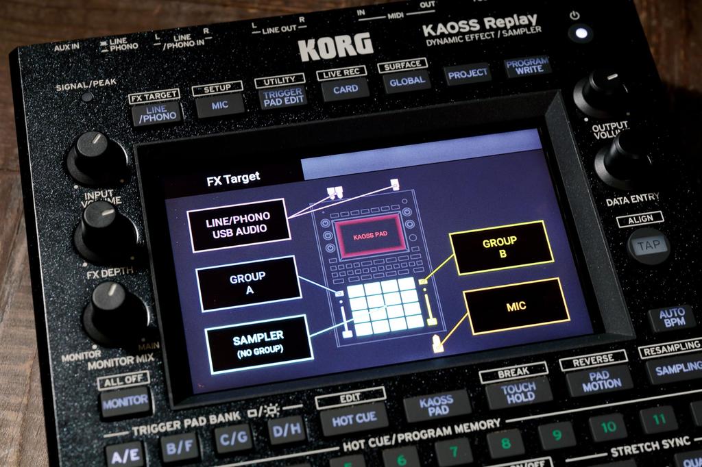 Buy KORG DJ Performance Tool KAOSS Replay DJ All-in-one