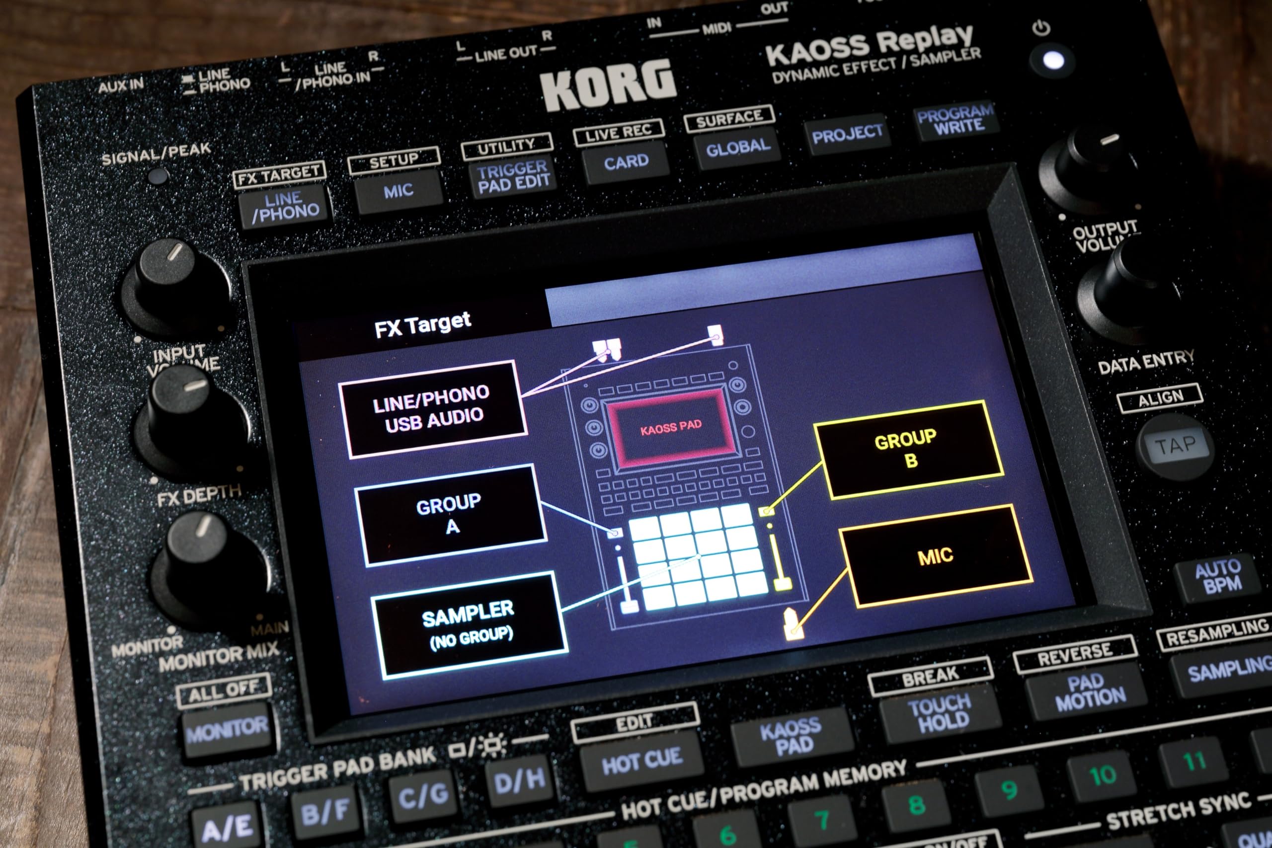 Buy KORG DJ Performance Tool KAOSS Replay DJ All-in-one