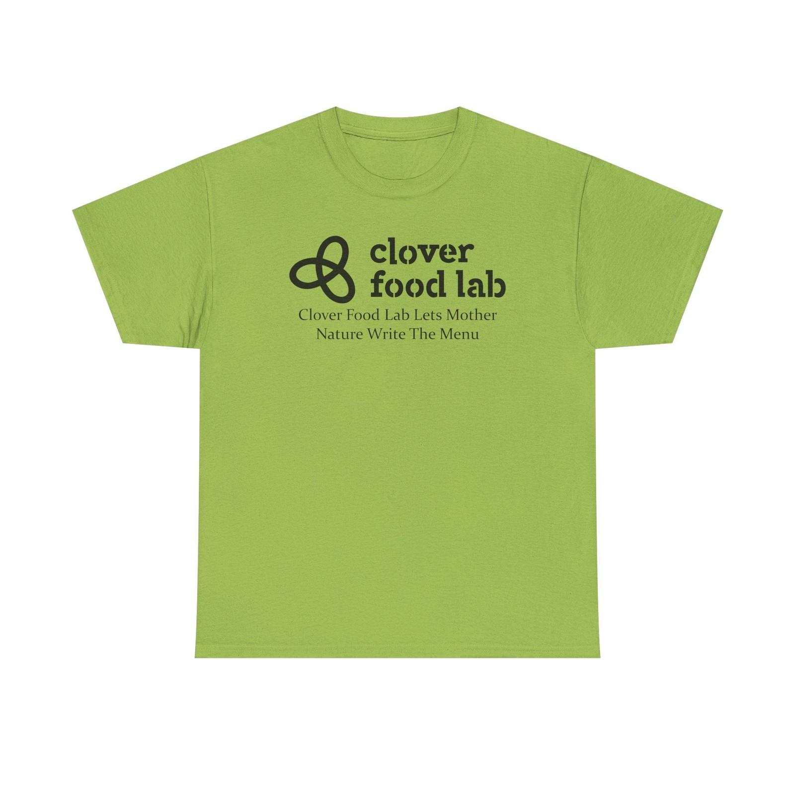Футболка Clover Food Lab - Футболка с логотипом сети ресторанов - Вегетарианская S разноцветный