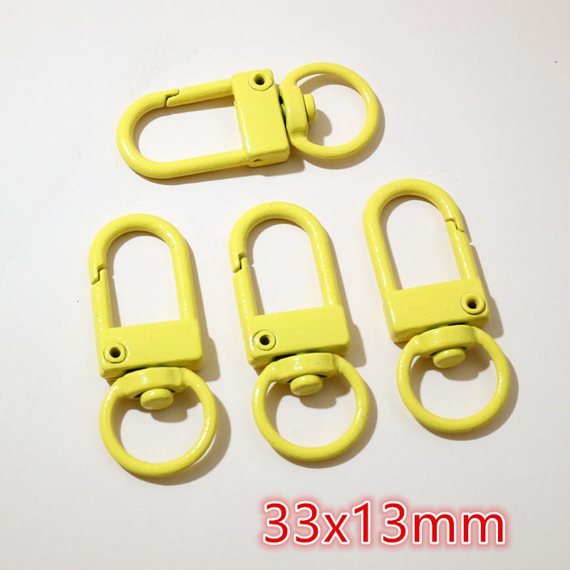10pcs/lot Snap Lobster Clasp Hooks Gold Silver Plated DIY Jewelry Making Findings for Keychain Neckalce Bracelet Supplies