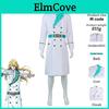 Disfraz Cosplay de Jugram Haschwalth de Bleach con Capa Para Fans de Anime