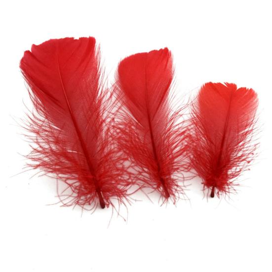 100Pcs Fluffy DIY Feathers Craft Kit Colorful Improve Hands-on Ability Natural Plumes for Kindergarten