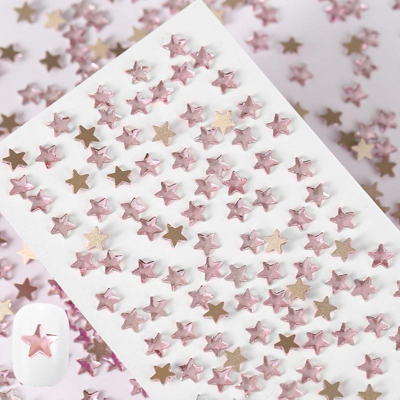 

Розовые плоские бриллиантовые украшения для ногтей, смешанные бабочки, изогнутые конские глаза, стеклянные бриллианты особой формы, пальчики феи, розовые бриллиантовые украшения для ногтей