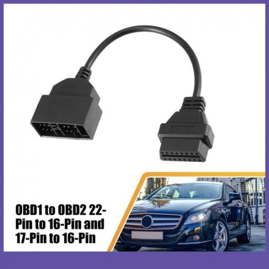 OBD1 To OBD2 22-Pin To 16-Pin And 17-Pin To 16-Pin TWO  For Toyota