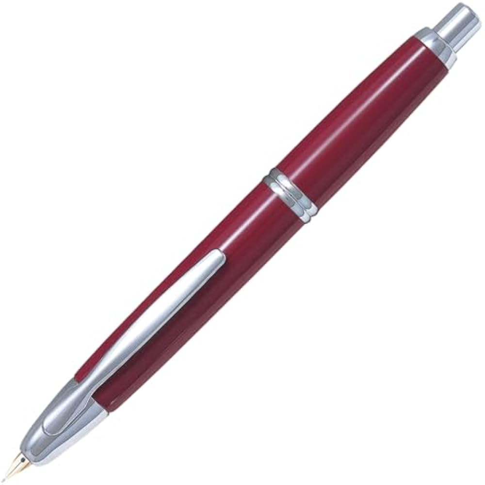 Pilot FCN1MRDRF Capless Fountain Pen Deep Red