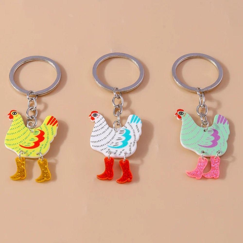 

DIY Jewelry Gifts Keychain Animal Key Chains Funny Handbag Accessories Women
