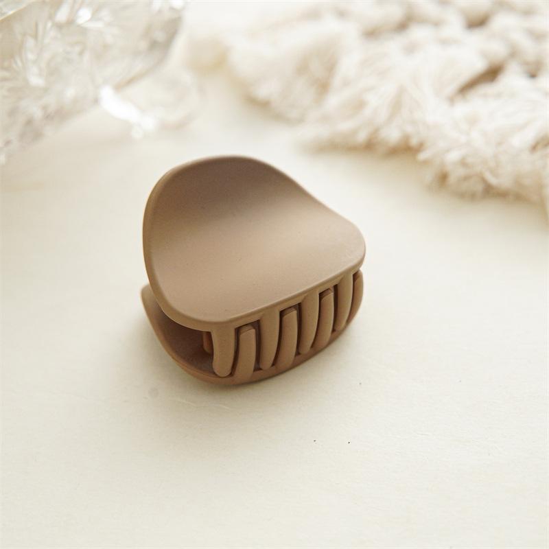 

Simple Matte Hairpin, Medium Size, Adult-sized Hairpin for Holding Hair in A Half-up Braid At The Back of The Head, Head Accessory колір темно кави
