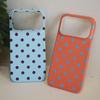 Creative Fashion Polka Dots Phone Case for iPhone 17 16 15 14 13 12 11 Pro Max X XS XR XSMax 7 8 Plus Air Glossy Film Hard PC
