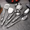Stainless Steel Kitchen Utensil Frying Shovel Porridge Spoon Meat Fork Cooking Tools Stainless Steel Kitchenware