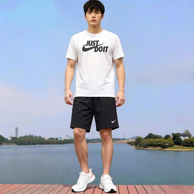 

Nike Men s Sportswear T-Shirt & Shorts Set XL