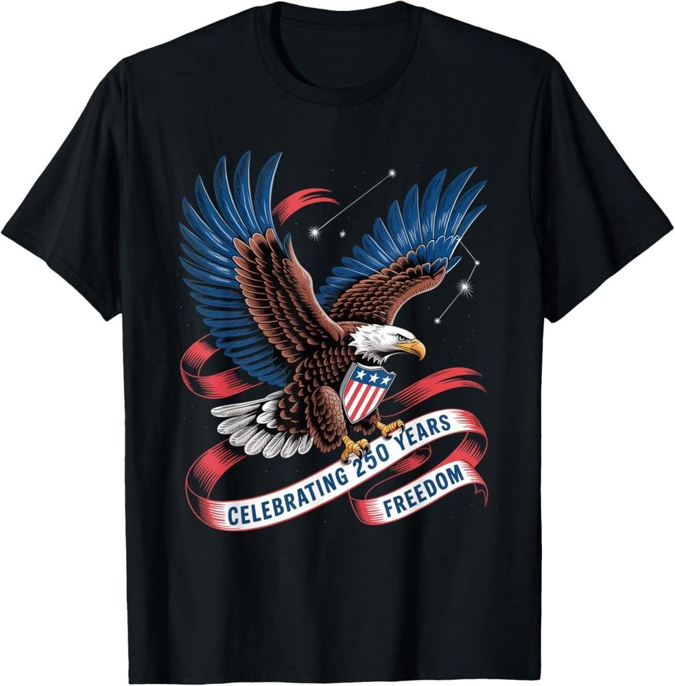 250 Years America Anniversary USA 250th Birthday Apparel TShirt Unisex T-Shirt L