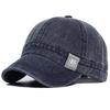 Fashion Short Brim Washed Cotton Baseball Cap Men Women Soft Vintage Dad Hat Adjustable Trucker Style Low Profile Caps