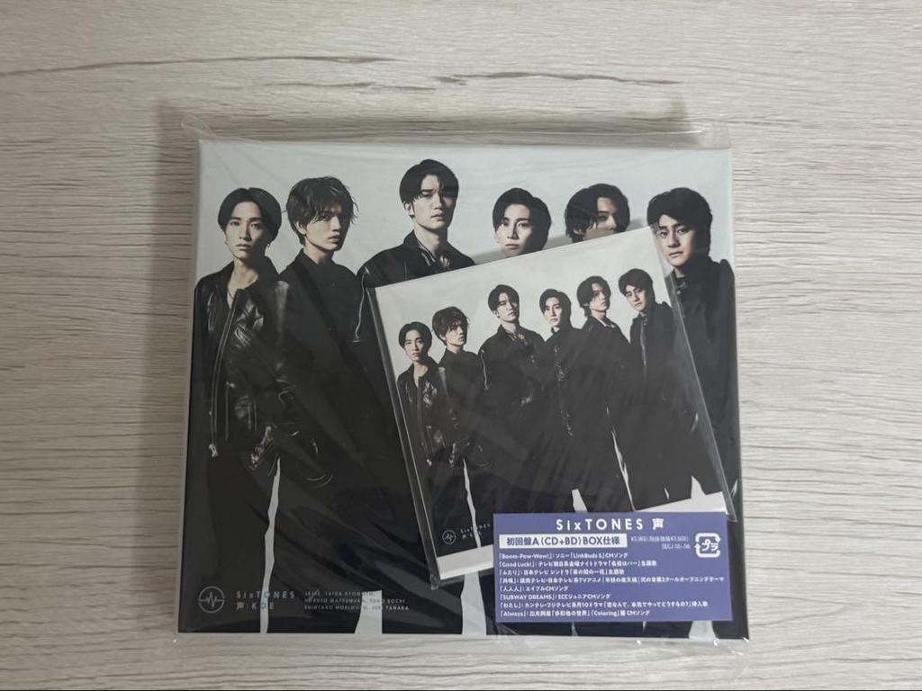 [USED] SixTONES Voice First Press Edition A