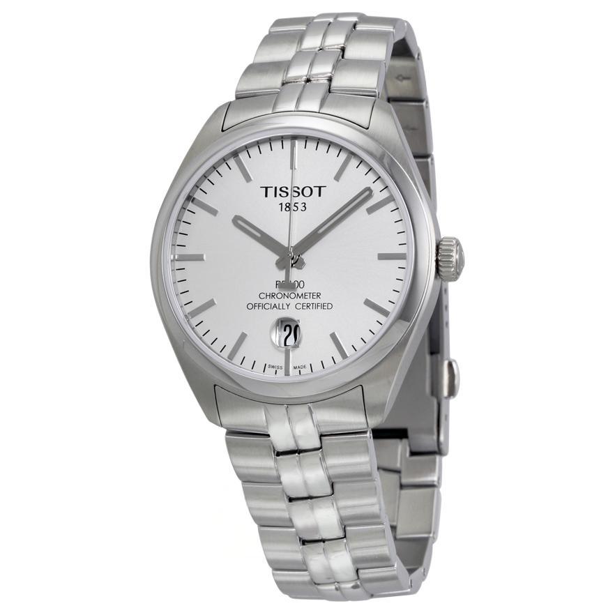 TISSOT PR100 Collection Automatic Mechanical Movement 100m Water Resistance Men's Watches Watch White Dial T101.408.11.031.00