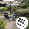 12Pcs Outdoor Umbrella Base Parts With Hole Rings Plug Cover Screw Hand Knob For Backyard Patio Tables Replacement