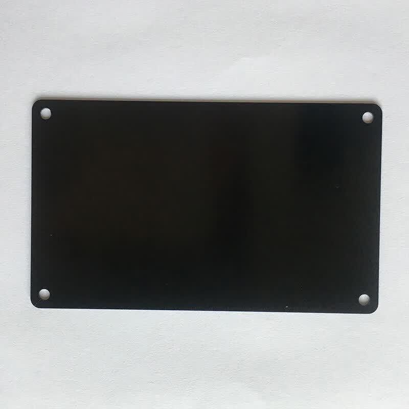 Индивидуальная алюминиевая настенная табличка 8x10 см