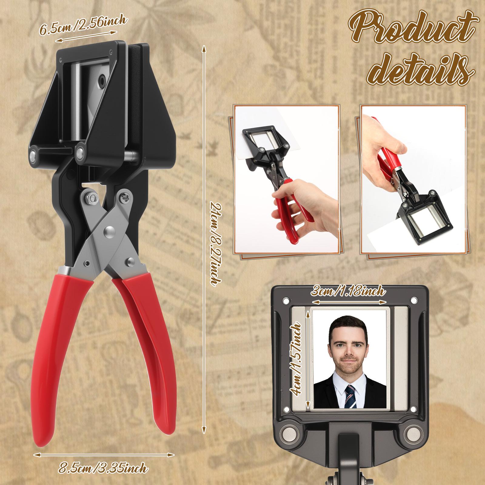 Ручной резак для паспортных фото, для визиток, пластика и металла, резак для фотографий для фотостудии, домашнего и офисного использования