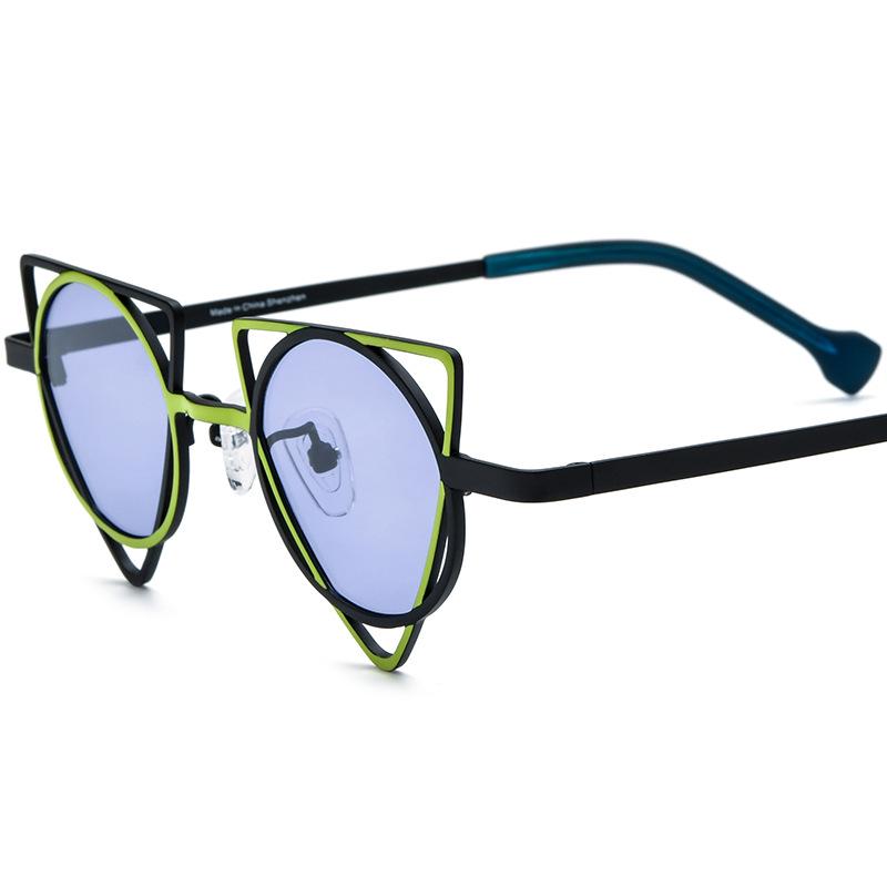 Titanium Cat Eye Sunglasses - Unisex, Fashionable & Personalized Driving Glasses