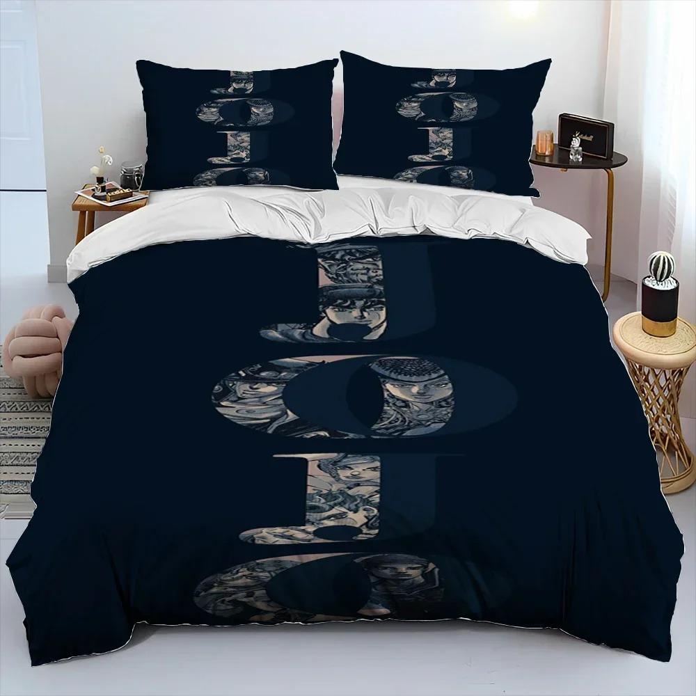 Anime jojo's Bizarre Adventure 3D NEW Duvet Cover Pillowcase Bedding Set Adult Boy Girl Bedroom Decoration Single Double Large
