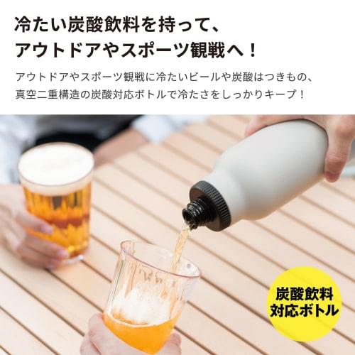 The-peacock Thermos Industry (The-peacock) Peacock Water Bottle, 600ml Capacity, Carbonated Drink Compatible, Cold Insulation, Vacuum Insulated, Direc