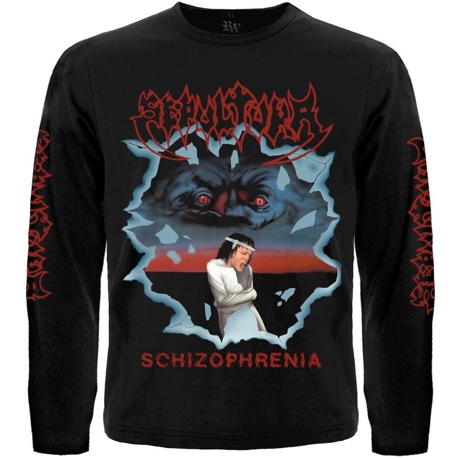 Sepultura  Schizophrenia wbr/     Black T-Shirt carcass obituary death slayer Unisex T-Shirt M