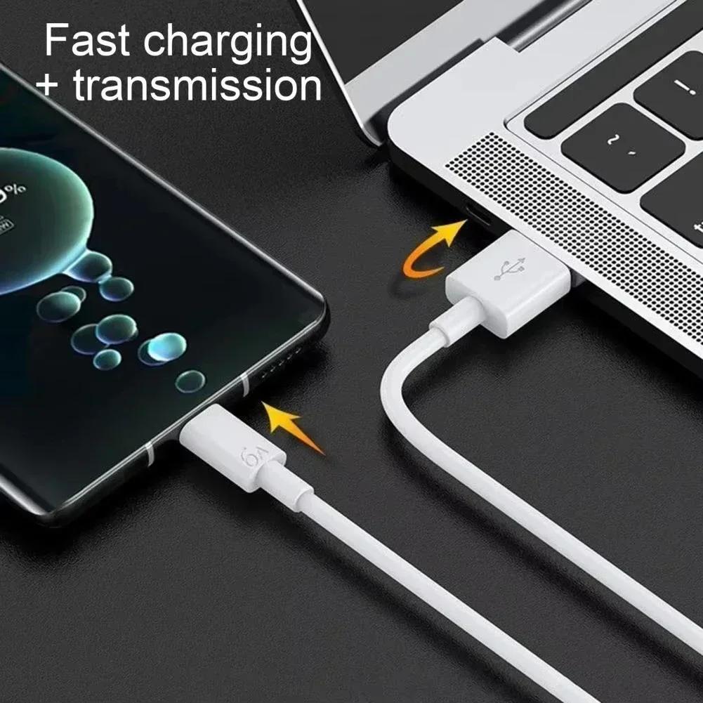 100W USB to Type C Cable For Samsung S24 S23 Ultra Xiaomi 14 Redmi Huawei Oneplus 12 Charge Line 7A Fast Charging Charger Amagi