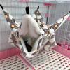 Double Layer Plush Pet Hammock Warm Hanging Bed For Hamster Squirrel Chinchilla Small Pet Winter House