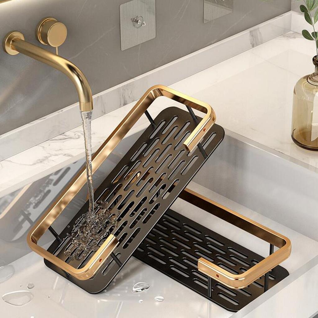 Shower Caddy aluminum Shampoo Holder Rustproof Storage Rack for Toilet Kitchen Restroom Bathroom