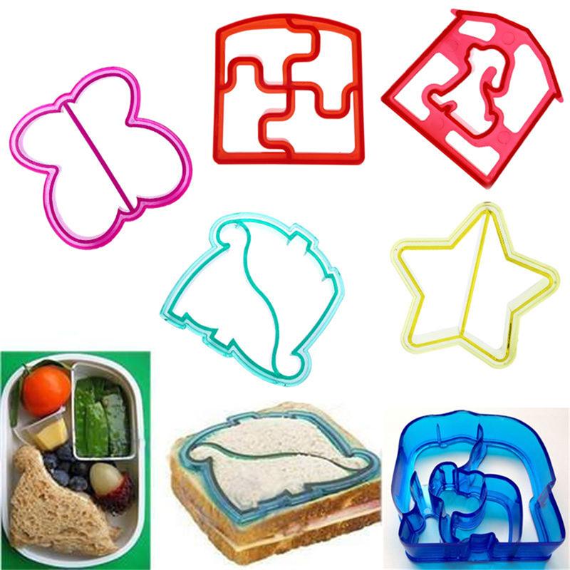 Sandwich Cutter Butterfly Dog Flower Shape Cake Bread Toast Mold Mould Maker