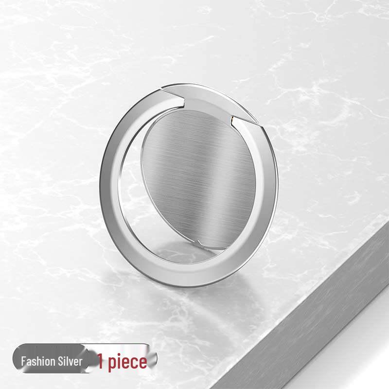 

Ultra-Thin Metal Phone Ring Holder Stand - Multifunctional Universal Model for Desktop Use