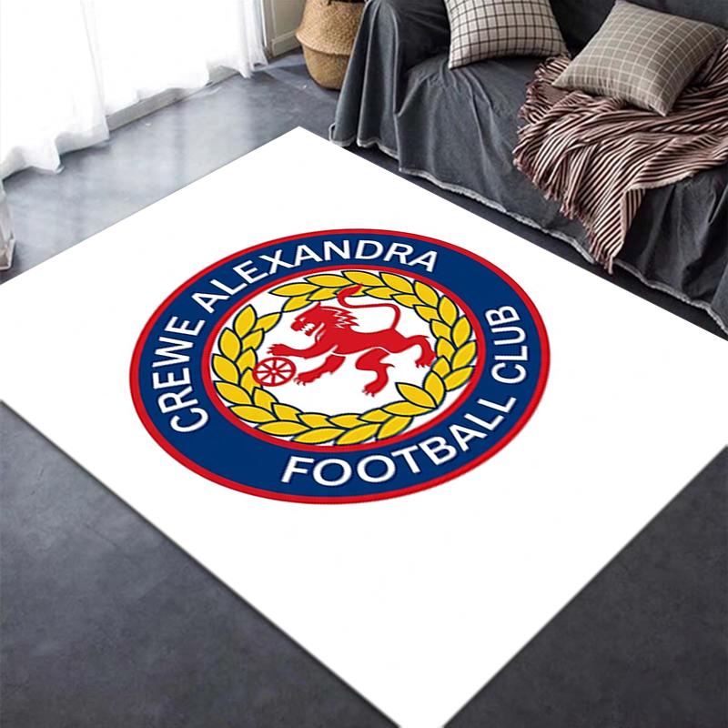 Crewe Alexandra Football Club Carpet Rug For Living Room Bedroom Home Sofa Decorationkids Play Nonslip Floor Mat