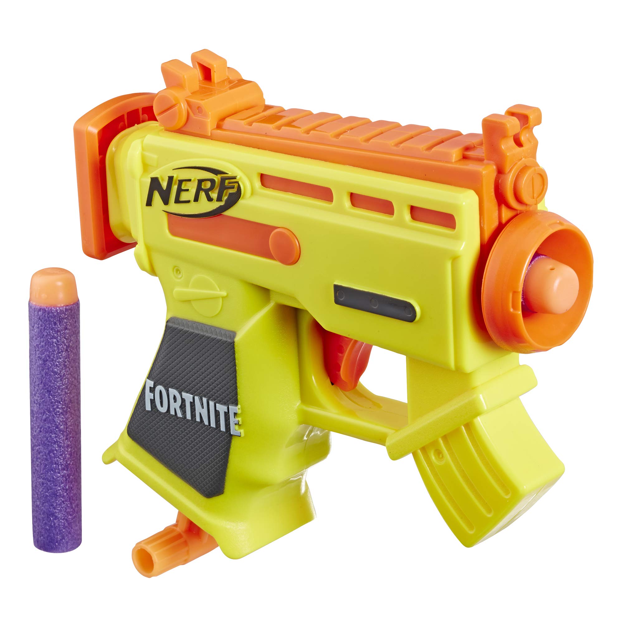 

NERF Fortnite Micro Microshots Игрушечный бластер 2 Официальные элитные стрелы для взрослых AR-L Стреляющий дротиками и Дети, Подростки,