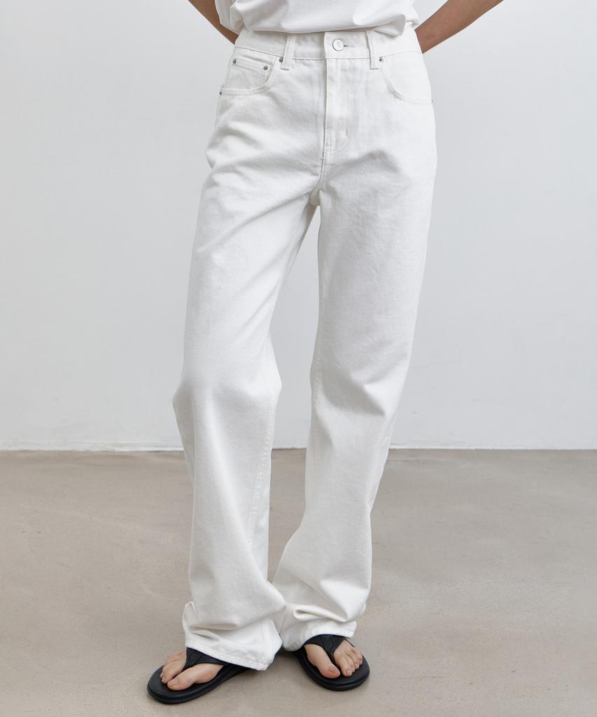 USS ARCHIVE Us402 Essential Straight Jeans (Ivory)