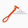 Short Polyester Phone Wrist Lanyards Scratch-Proof Multiple Candy Colors with Free Adhesive Pads for USB Drives Keys