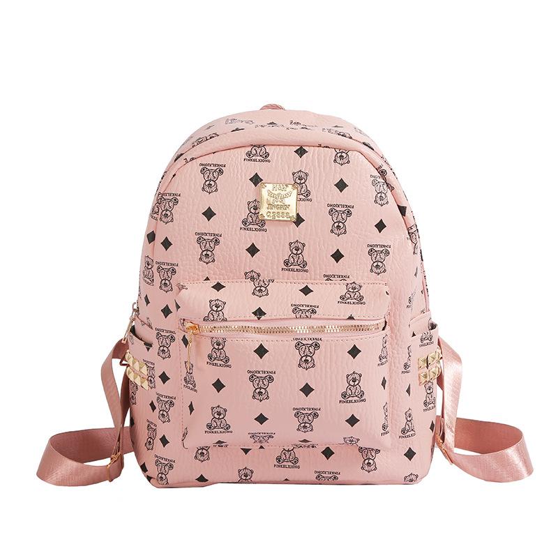 Niche Backpack New Year's New Style College Student Cute Schoolbag Large Capacity Versatile Women's Travel Lightweight Backpack