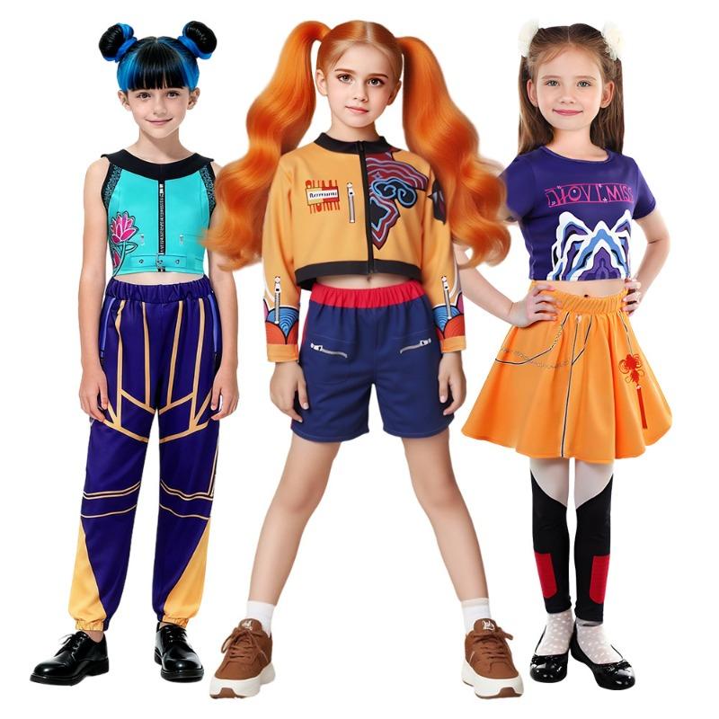 Witch Hunter Clothes Children's Day Clothing K-POP Zoimi La Rumi Cosplay Song Suit Set