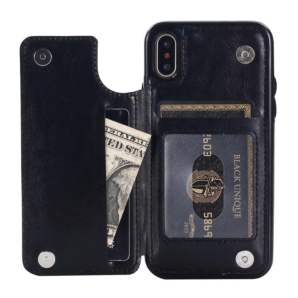 Leather Wallet Case For IPhone 14/13/12/11/Pro Max/Mini/XR/X/XS Max/8/7/6S/6 Plus/SE2/SE3/2022/2020 - Card Holder & Flip Back Cover
