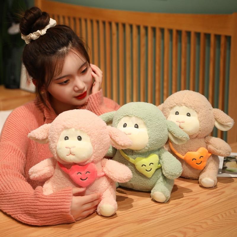 1 шт. 20/25 см каваи овцы плюшевые игрушки мягкие куклы альпака прекрасная игрушка — фото 5